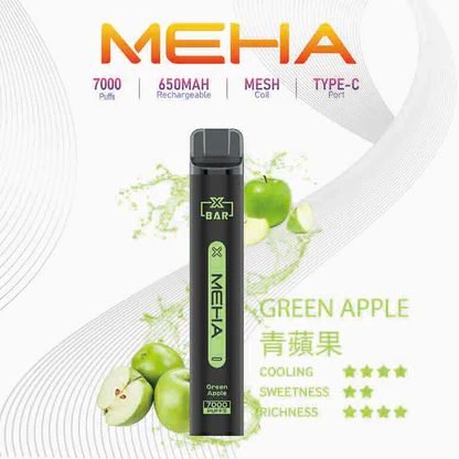 MEHA 魅嗨小黑條 7000抽 告別頻繁換彈 650mAh電力核心支援快充 極強冰爽系列 每一口都清新舒暢 3% 黃金配方綻放極致滿足感 台灣現貨秒發:圖片 10