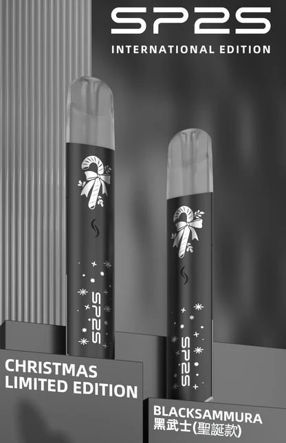 SP2S 鹿頭限定版主機 獨家立體雕刻雪花手感 金屬機身極致防滑 內建幻彩 LED 炫目動態燈 一代煙彈完美兼容 台灣現貨秒發:圖片 7